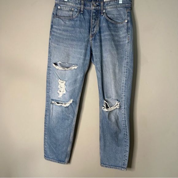 Rag & Bone | 25 Rosa Mid-Rise Boyfriend Denim Jean - Bristol - Picture 9 of 9